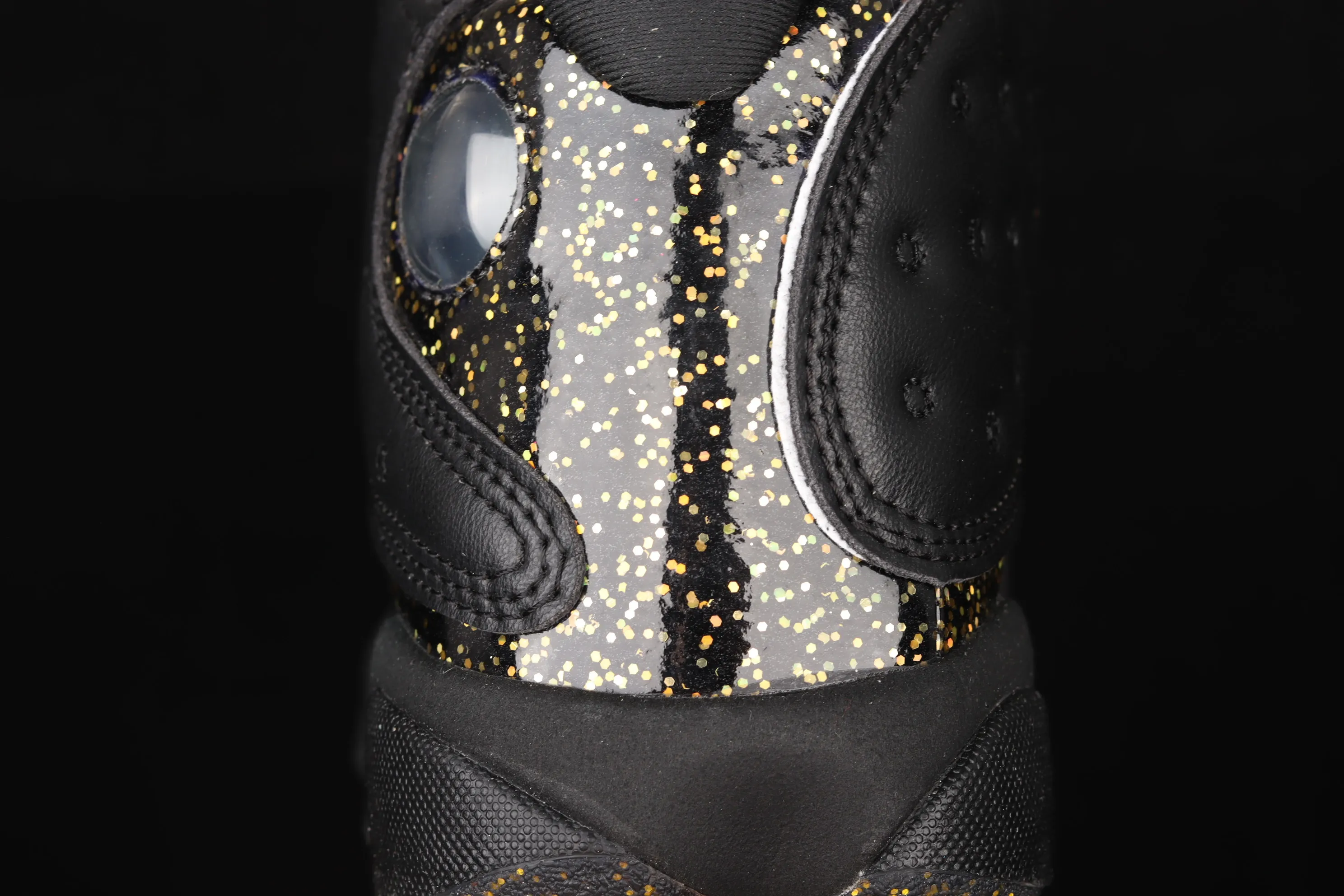 All categories Air Jordan Jordan series basketball shoes Air Jordan 13 G version Air Jordan 13 GS "Black Gold" AJ13 Joe 13 black stars DC9443-007